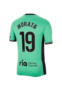 Atletico Madrid Alvaro Morata #19 Voetbaltruitje 3e tenue 2023-24 Korte Mouw